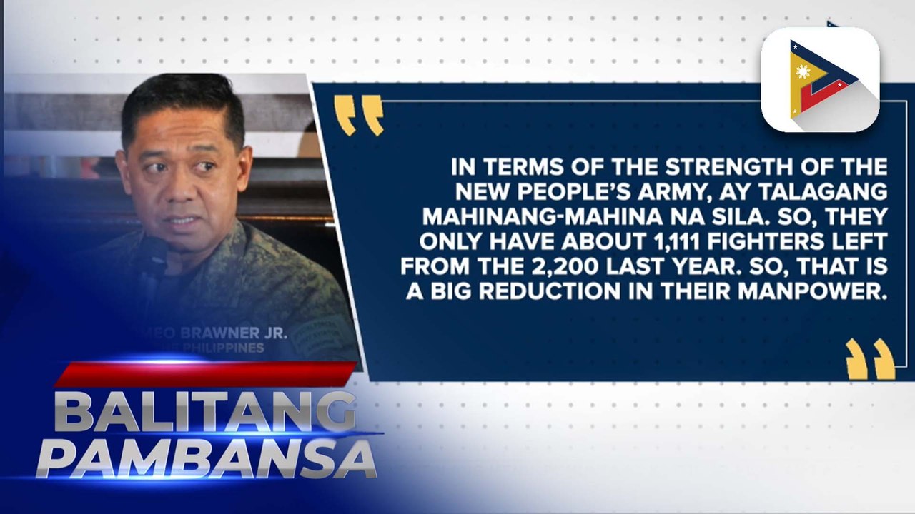 AFP confident guerilla fronts to be reduced to zero before year-end