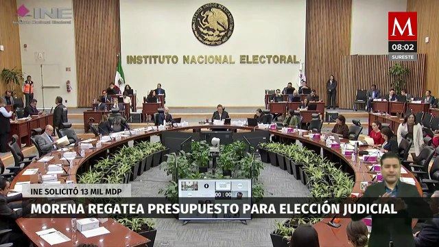 Morena propone reducir presupuesto de 13 mil mdp para elección de jueces, magistrados y ministros