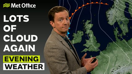 Met Office Evening Weather Forecast 08/11/24 - Clear spells across the far north