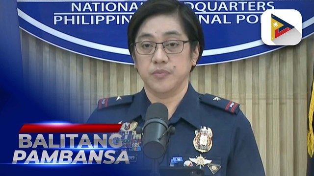 PNP supports DOJ task force formed to probe the alleged EJKs during the conduct of the drug war