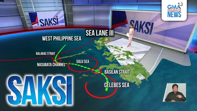 2 batas na nagtatakda ng teritoryo ng PHL alinsunod sa arbitral ruling at 3 bagong sea lane, pirmado na ni PBBM | Saksi