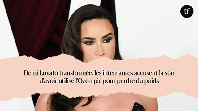 Demi Lovato transformée, les internautes accusent la star d'avoir utilisé l'Ozempic pour perdre du poids