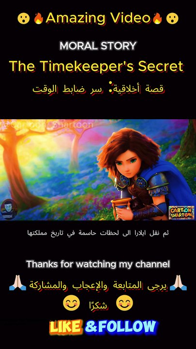 The Timekeeper's Secret Arabic with English subtitle