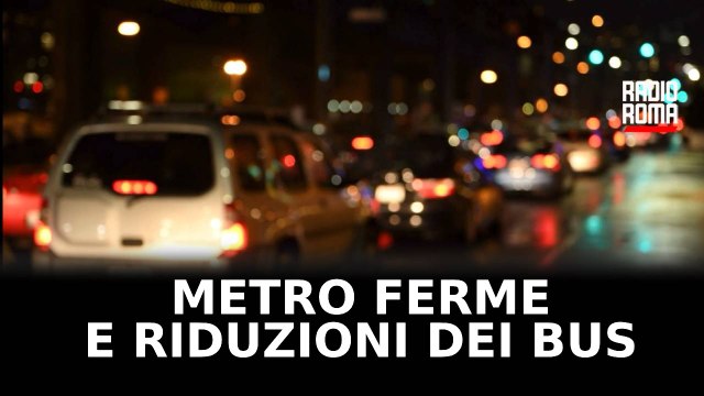 Chiuse tutte le linee metro per lo sciopero dei trasporti