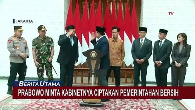 Kunjungan ke Luar Negeri, Presiden Prabowo Minta Kabinet Ciptakan Pemerintahan Bersih