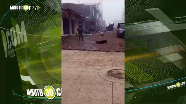 Atentado con moto bomba en El Plateado dejó un soldado muerto y otro herido