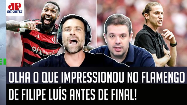 ISSO É AINDA MAIS IMPRESSIONANTE, gente! O Flamengo com o Filipe Luís... OLHA ESSE DEBATE!