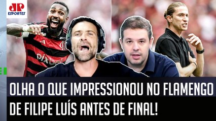 "ISSO É AINDA MAIS IMPRESSIONANTE, gente! O Flamengo com o Filipe Luís..." OLHA ESSE DEBATE!
