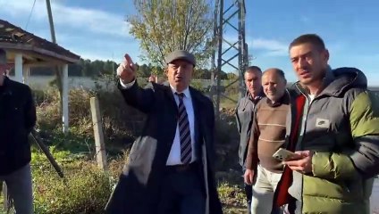 Sinop Belediye Başkanı Gürbüz, sahada inceleme yaptı