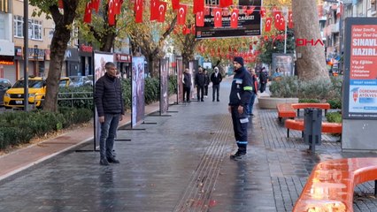 İzmit’te, saat 09.05’te hayat durdu