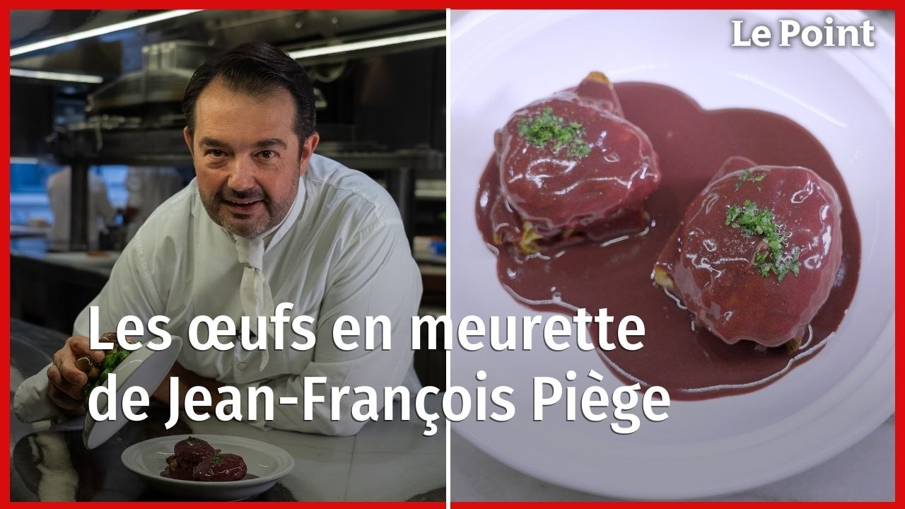 Les recettes de Jean-François Piège : les œufs en meurette