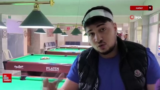 Hatay’da kafasına gelen bilardo topu bayılttı