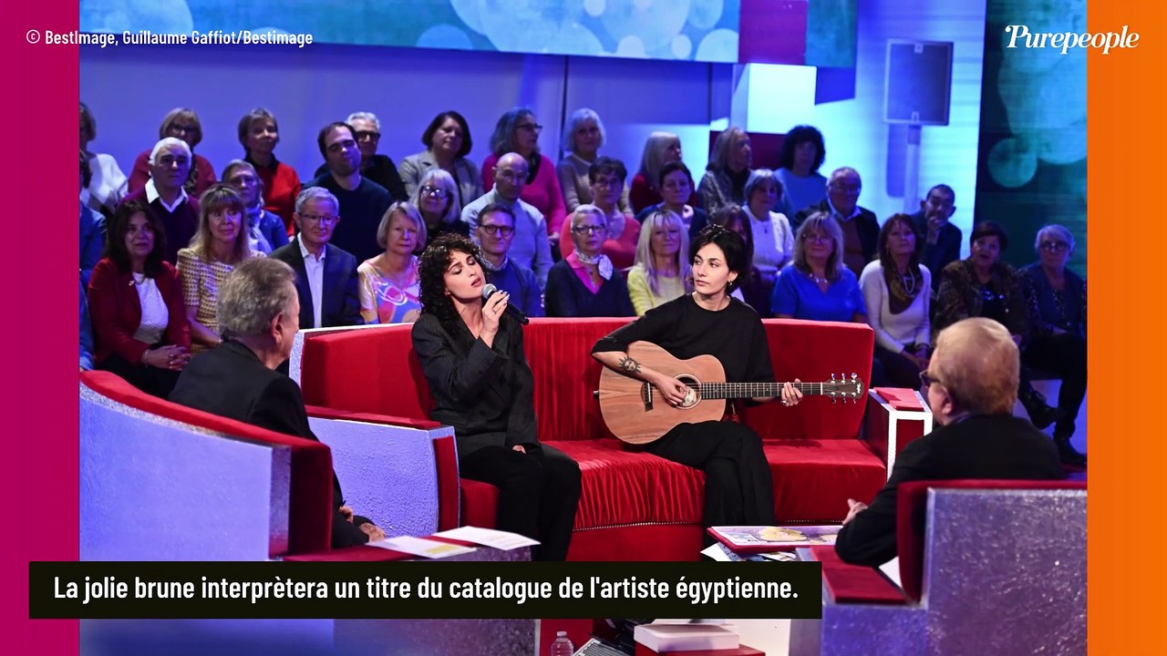 Barbara Pravi et Orlando unis et complices pour rendre hommage à Dalida dans Vivement dimanche