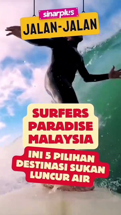 Bila tengok orang pandai surfing memang syok, cuma berani tak berani jer nak cuba,kan