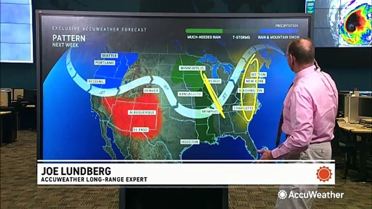 Severe weather Central to South states; dry to wet for Northeast