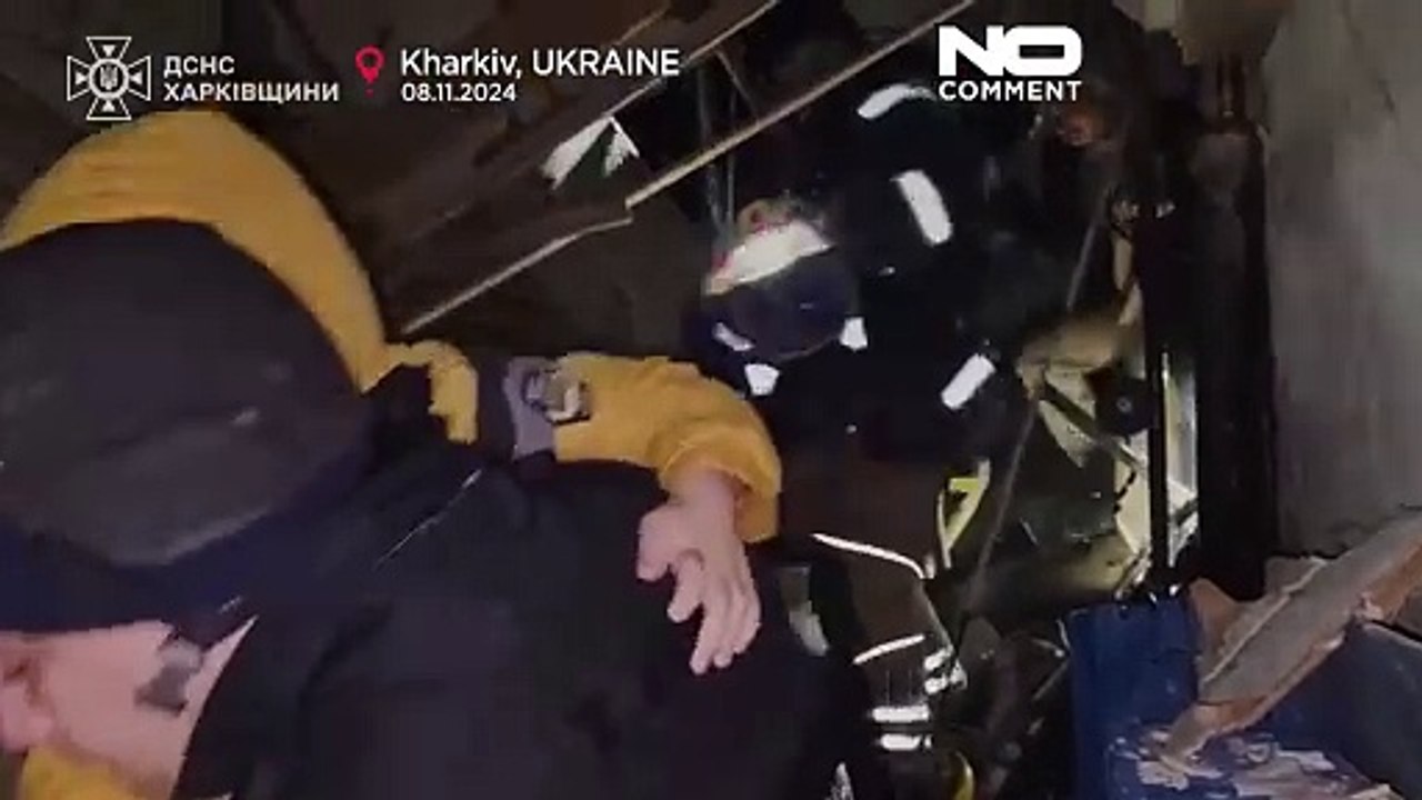 Ucraina, una bomba aerea guidata KAB colpisce edificio a Kharkiv