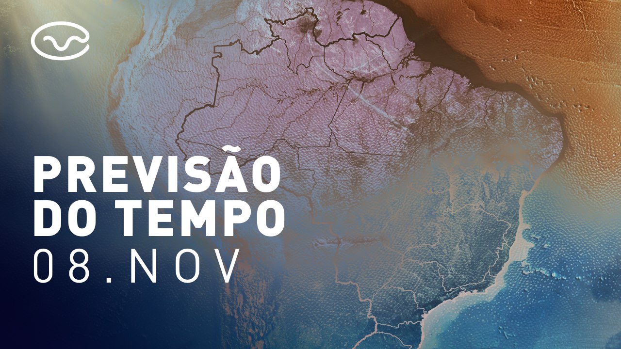 Previsão do tempo desta sexta-feira (08)!