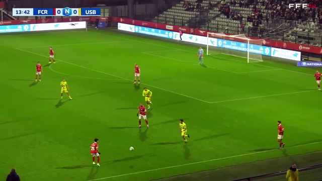 J12 I FC Rouen 1899 vs US Boulogne CO en replay (3-1) I National FFF 2024-2025