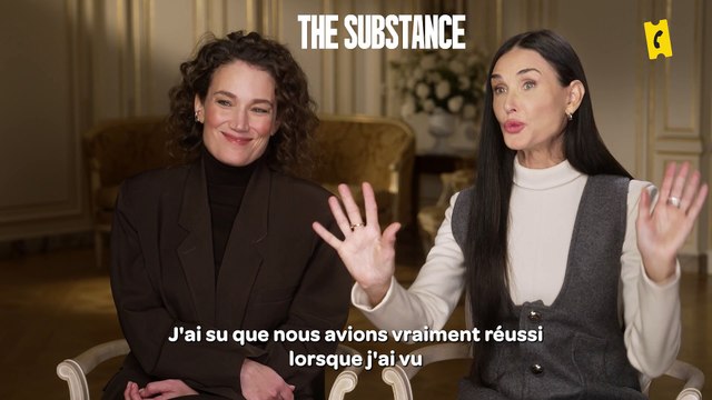 The Substance : rencontre avec Demi Moore et Coralie Fargeat, la réalisatrice