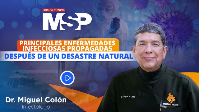 Principales enfermedades infecciosas propagadas después de un desastre natural