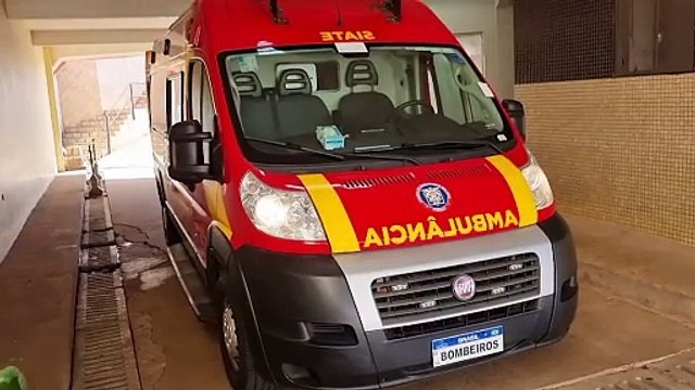Idoso sofre queda em bar e é socorrido pelo Siate