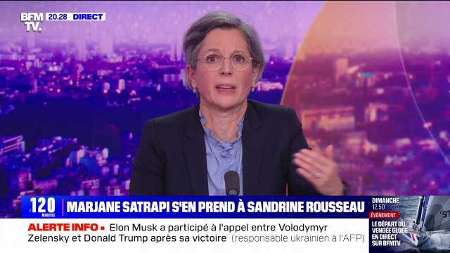 On ne traite pas une députée de conne : Sandrine Rousseau répond à l'autrice et réalisatrice franco-iranienne Marjane Satrapi