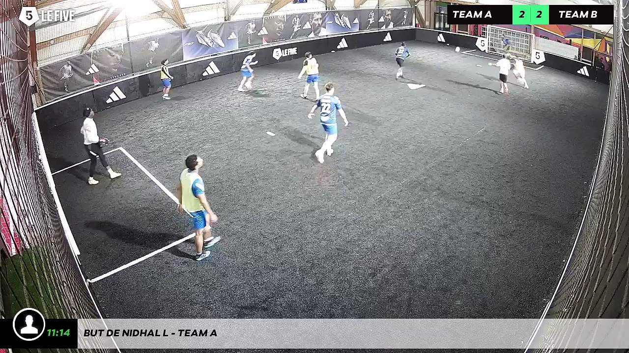 But de Nidhal L - Team A