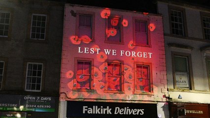 Honoring Our Heroes: Falkirk's Armistice Day Tribute 🇬🇧
