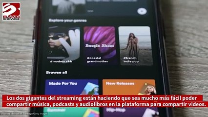 Spotify y Apple Music añaden la función Compartir en TikTok