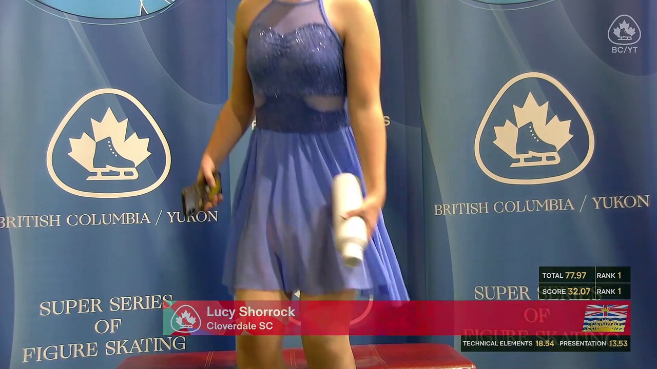 Novice and Senior Solo Free Dance 2025 Skate Canada BC/YT Super Series Sectionals - Meeker Arena