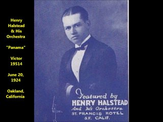 Henry Halstead & His Orchestra - Panama (1924)