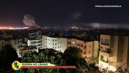 Israel volta a bombardear os arredores de Beirute