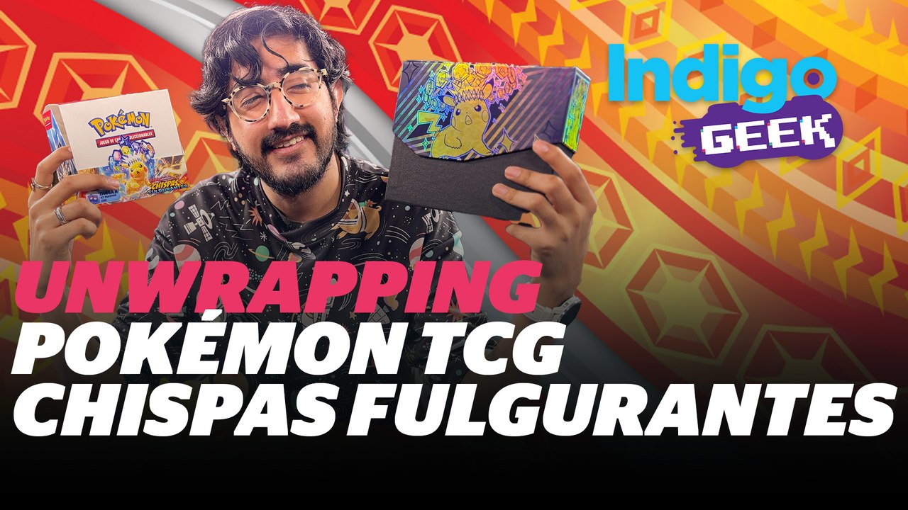 Abriendo sobres de Pokémon de una ETB + Booster Box TCG Chispas Fulgurantes | Indigo Geek