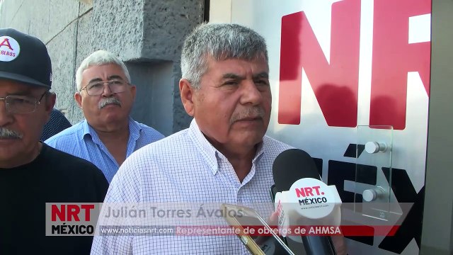 Extrabajadores de Altos Hornos de México advirtieron que no permitirán la reactivación operativa de AHMSA
