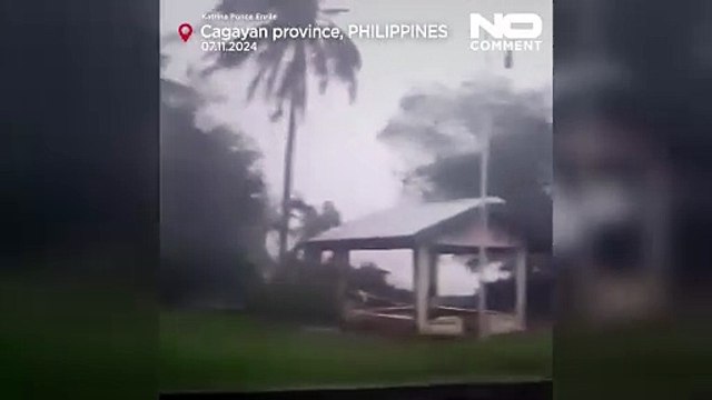 Le Filippine colpite dal tifone Yinxing