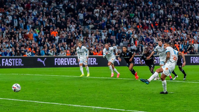 OM 1-3 Auxerre : Le but de Mason Greenwood