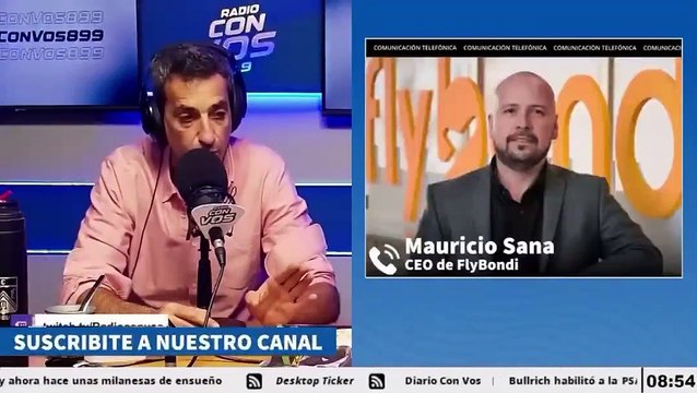 El CEO de FlyBondi habló de las altas tasas de cancelaciones y demoras de la empresa