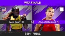 Gauff beats Sabalenka to reach WTA Finals championship