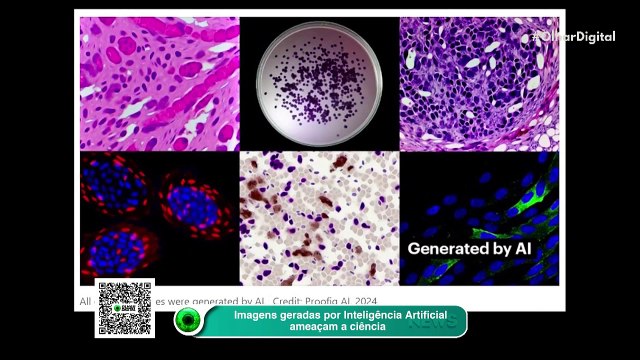 Imagens geradas por Inteligência Artificial ameaçam a ciência