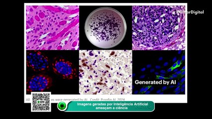 Imagens geradas por Inteligência Artificial ameaçam a ciência