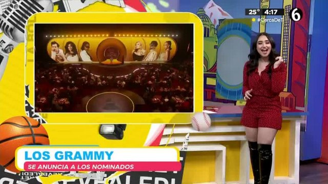 Se anuncian los nominados de 'Los Grammy'
