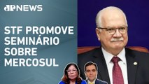 Edson Fachin: “Onda de populismo autoritário se levanta”; Dora Kramer e Vilela analisam