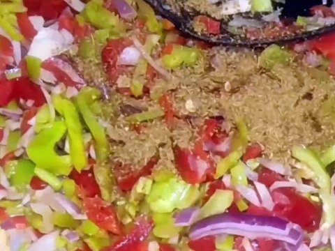 Potatoes filling vegetables vegetable food