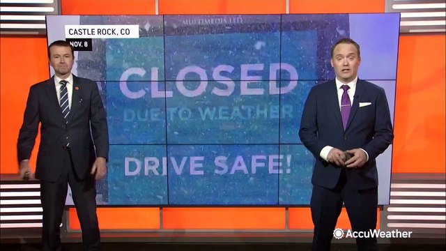 Snow piles up in eastern Colorado