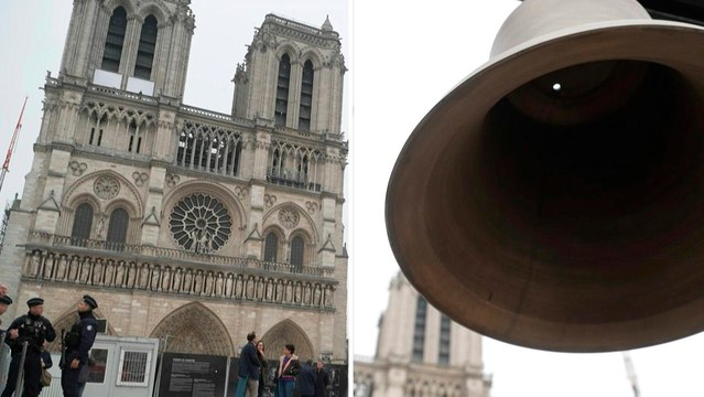 Paris: Campanas de la Catedral de Notre Dame vuelven a sonar desde el incendio de 2019