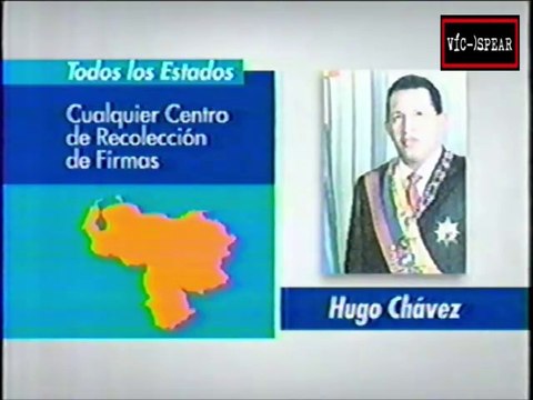 Información Electoral: Referendo revocatorio - Comercial - RCTV (2004) - Venezuela