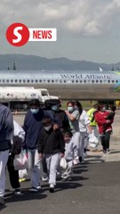 Over 300 migrants deported by the U.S. arrive in Guatemala