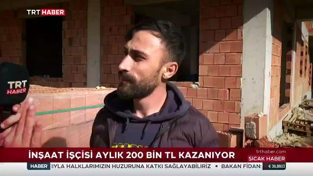200 bin TL kazanan inşaat işçisinden çarpıcı sözler! Genç nesil hakkında bakın ne dedi