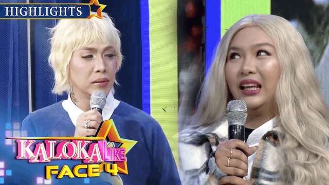 Chloe kalokaLike, nagpaliwanag kay Vice tungkol sa performance niya | Kalokalike Face 4