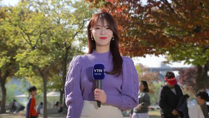 [날씨] 낮 동안 20℃ 안팎, 맑고 온화...단풍으로 물든 도심 / YTN